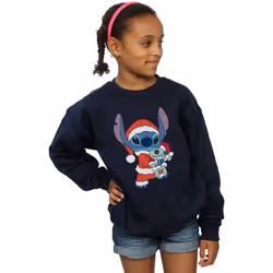 Disney - Sweat - Fille (Bleu marine)