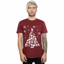 Star Wars - T-shirt - Homme (Bordeaux)