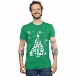 Star Wars - T-shirt - Homme (Vert vif)