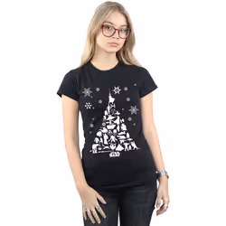 Star Wars - T-shirt - Femme (Noir)