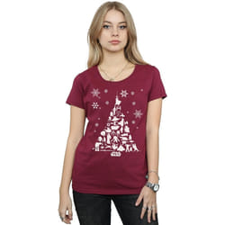 Star Wars - T-shirt - Femme (Bordeaux)
