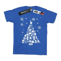 Star Wars - T-shirt - Femme (Bleu roi)