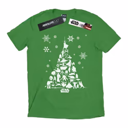 Star Wars - T-shirt - Femme (Vert vif)