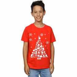 Star Wars - T-shirt - Garçon (Rouge)