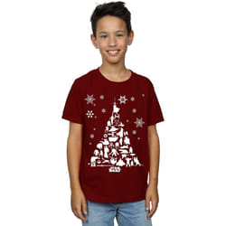 Star Wars - T-shirt - Garçon (Bordeaux)