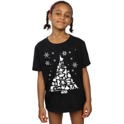 Star Wars - T-shirt - Fille (Noir)