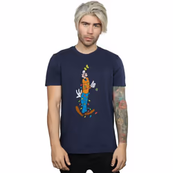 Disney - T-shirt - Homme (Bleu marine)