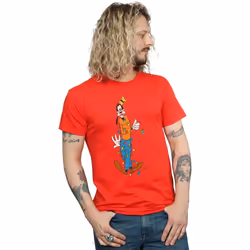 Disney - T-shirt - Homme (Rouge)