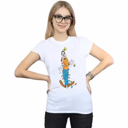 Disney - T-shirt - Femme (Blanc)