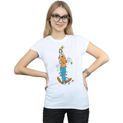 Disney - T-shirt - Femme (Blanc)