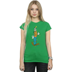 Disney - T-shirt - Femme (Vert vif)