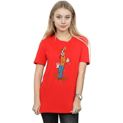 Disney - T-shirt - Femme (Rouge)