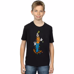 Disney - T-shirt - Garçon (Noir)