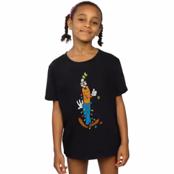 Disney - T-shirt - Fille (Noir)