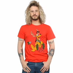 Disney - T-shirt - Homme (Rouge)