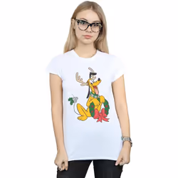 Disney - T-shirt - Femme (Blanc)