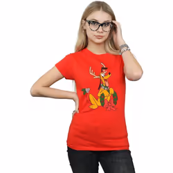 Disney - T-shirt - Femme (Rouge)