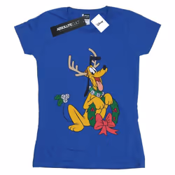Disney - T-shirt - Femme (Bleu roi)