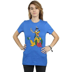 Disney - T-shirt - Femme (Bleu roi)