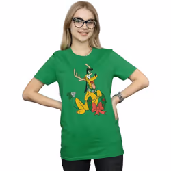 Disney - T-shirt - Femme (Vert vif)