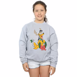 Disney - Sweat - Fille (Gris chiné)