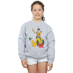 Disney - Sweat - Fille (Gris chiné)