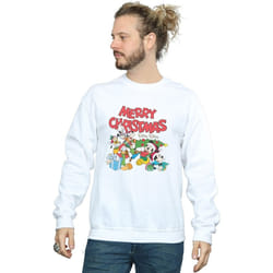 Disney - Sweat MICKEY MOUSE AND FRIENDSWINTER WISHES - Homme (Blanc)