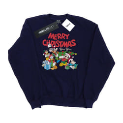 Disney - Sweat MICKEY MOUSE AND FRIENDSWINTER WISHES - Homme (Bleu marine)
