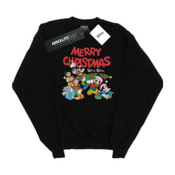 Disney - Sweat MICKEY MOUSE AND FRIENDSWINTER WISHES - Femme (Noir)