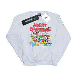 Disney - Sweat MICKEY MOUSE AND FRIENDSWINTER WISHES - Femme (Blanc)