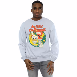 Disney - Sweat MERRY CHRISTMAS - Homme (Gris chiné)