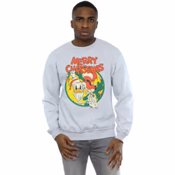Disney - Sweat MERRY CHRISTMAS - Homme (Gris chiné)