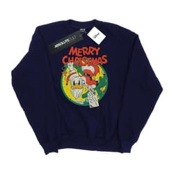 Disney - Sweat MERRY CHRISTMAS - Homme (Bleu marine)