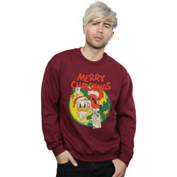 Disney - Sweat MERRY CHRISTMAS - Homme (Bordeaux)