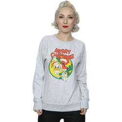 Disney - Sweat MERRY CHRISTMAS - Femme (Gris chiné)