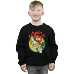 Disney - Sweat MERRY CHRISTMAS - Garçon (Noir)