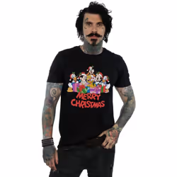 Disney - T-shirt MICKEY MOUSE AND FRIENDS - Homme (Noir)