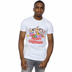 Disney - T-shirt MICKEY MOUSE AND FRIENDS - Homme (Blanc)
