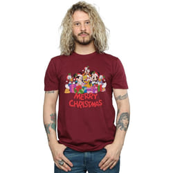 Disney - T-shirt MICKEY MOUSE AND FRIENDS - Homme (Bordeaux)