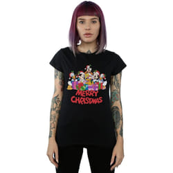 Disney - T-shirt MICKEY MOUSE AND FRIENDS - Femme (Noir)