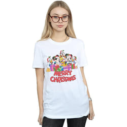 Disney - T-shirt MICKEY MOUSE AND FRIENDS - Femme (Blanc)