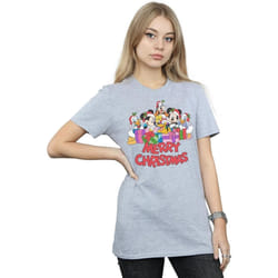 Disney - T-shirt MICKEY MOUSE AND FRIENDS - Femme (Gris chiné)