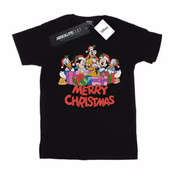 Disney - T-shirt MICKEY MOUSE AND FRIENDS - Garçon (Noir)