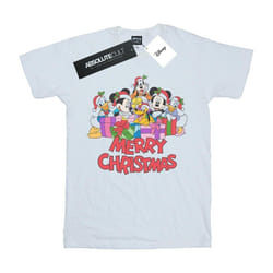Disney - T-shirt MICKEY MOUSE AND FRIENDS - Garçon (Blanc)