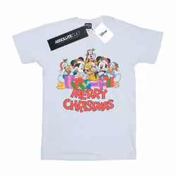 Disney - T-shirt MICKEY MOUSE AND FRIENDS - Garçon (Blanc)