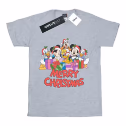 Disney - T-shirt MICKEY MOUSE AND FRIENDS - Garçon (Gris chiné)