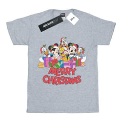 Disney - T-shirt MICKEY MOUSE AND FRIENDS - Garçon (Gris chiné)