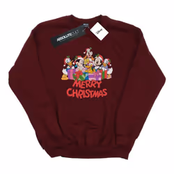Disney - Sweat MICKEY MOUSE AND FRIENDS - Homme (Bordeaux)