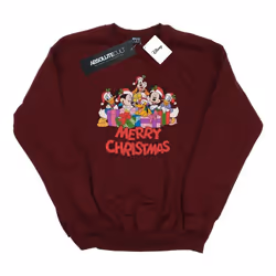 Disney - Sweat MICKEY MOUSE AND FRIENDS - Homme (Bordeaux)
