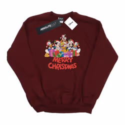 Disney - Sweat MICKEY MOUSE AND FRIENDS - Femme (Bordeaux)